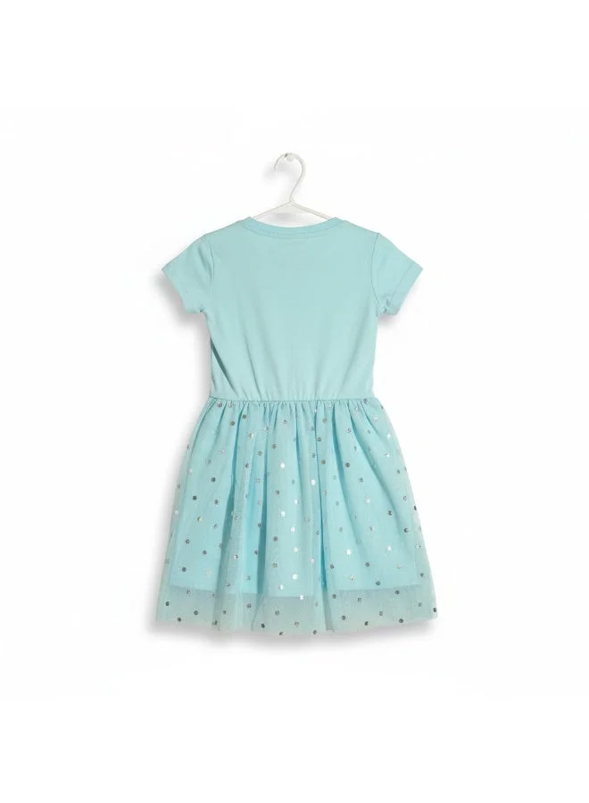 Disney  PRINCESS CINDERELLA - GIRL'S TULLE DRESS 100% COTTON | MESH 100% POLYESTER| for Women | Best Price UAE